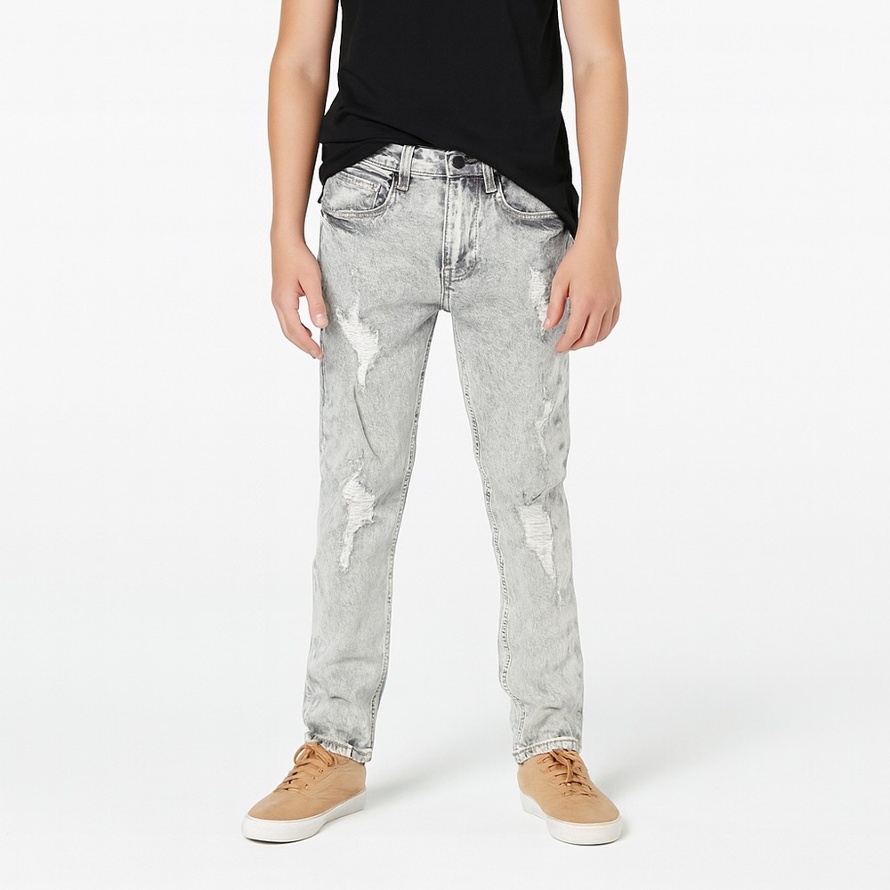 Empyre Youth Gray Distressed Jeans size 24